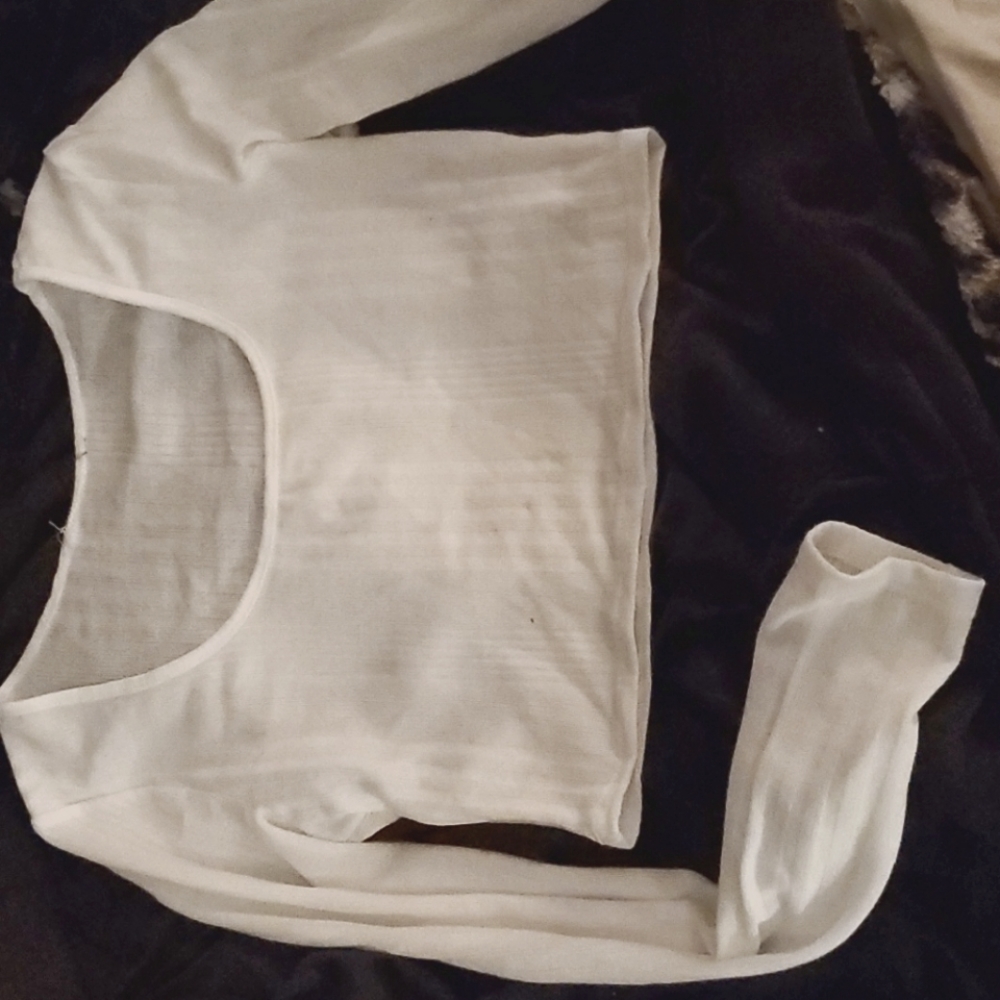 Longsleeve crop top